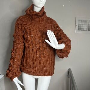 Chunky Knit Sz L / XL Soft Acrylic Sweater